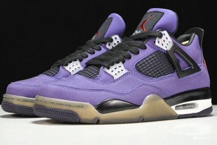 AJ4-766302 4 Jordan Scott x Purple Retro Travis 0826